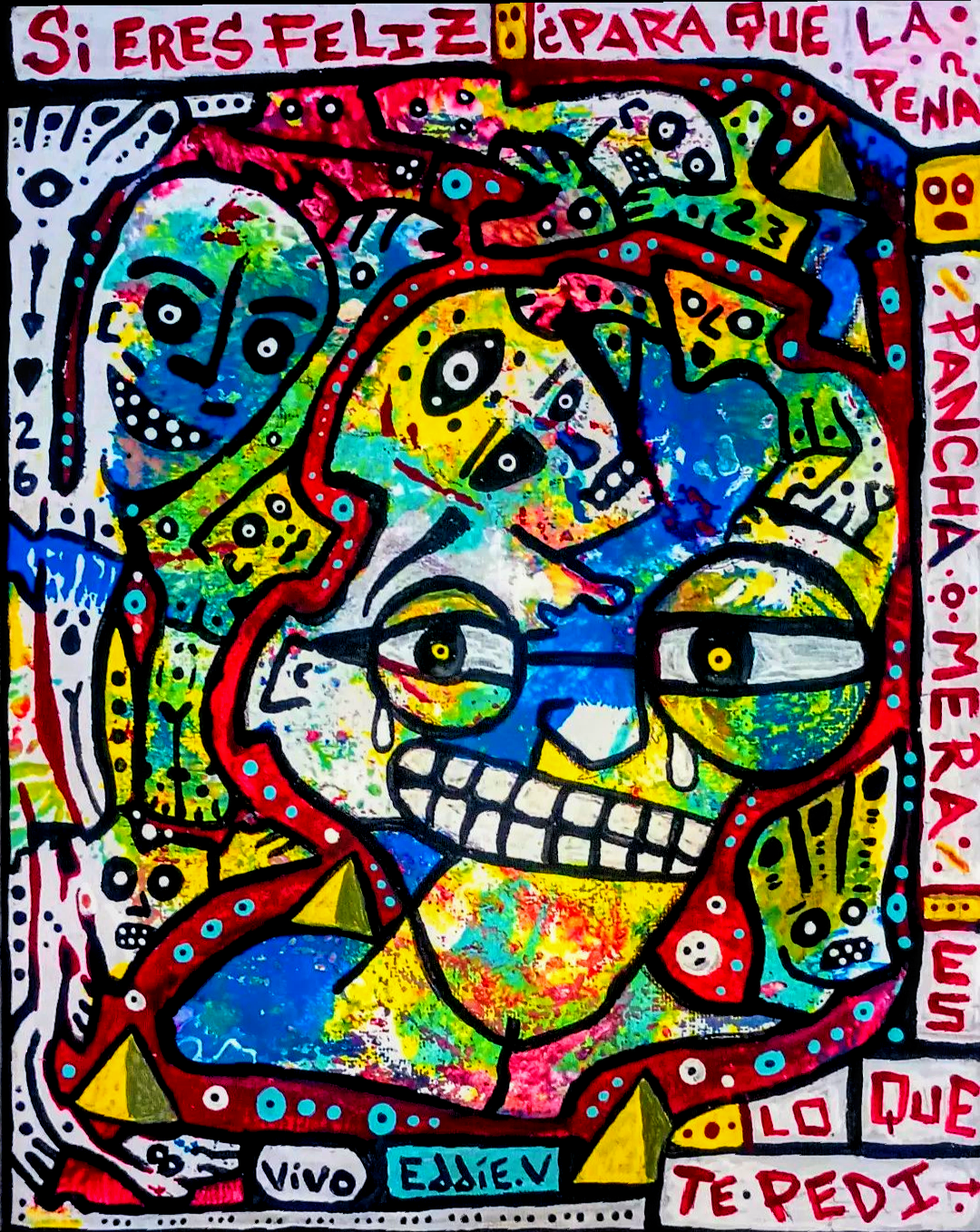 "23. Art Prints  "Cheese Face"  "8.5 x "11 -Certification of Authenticity - Signed